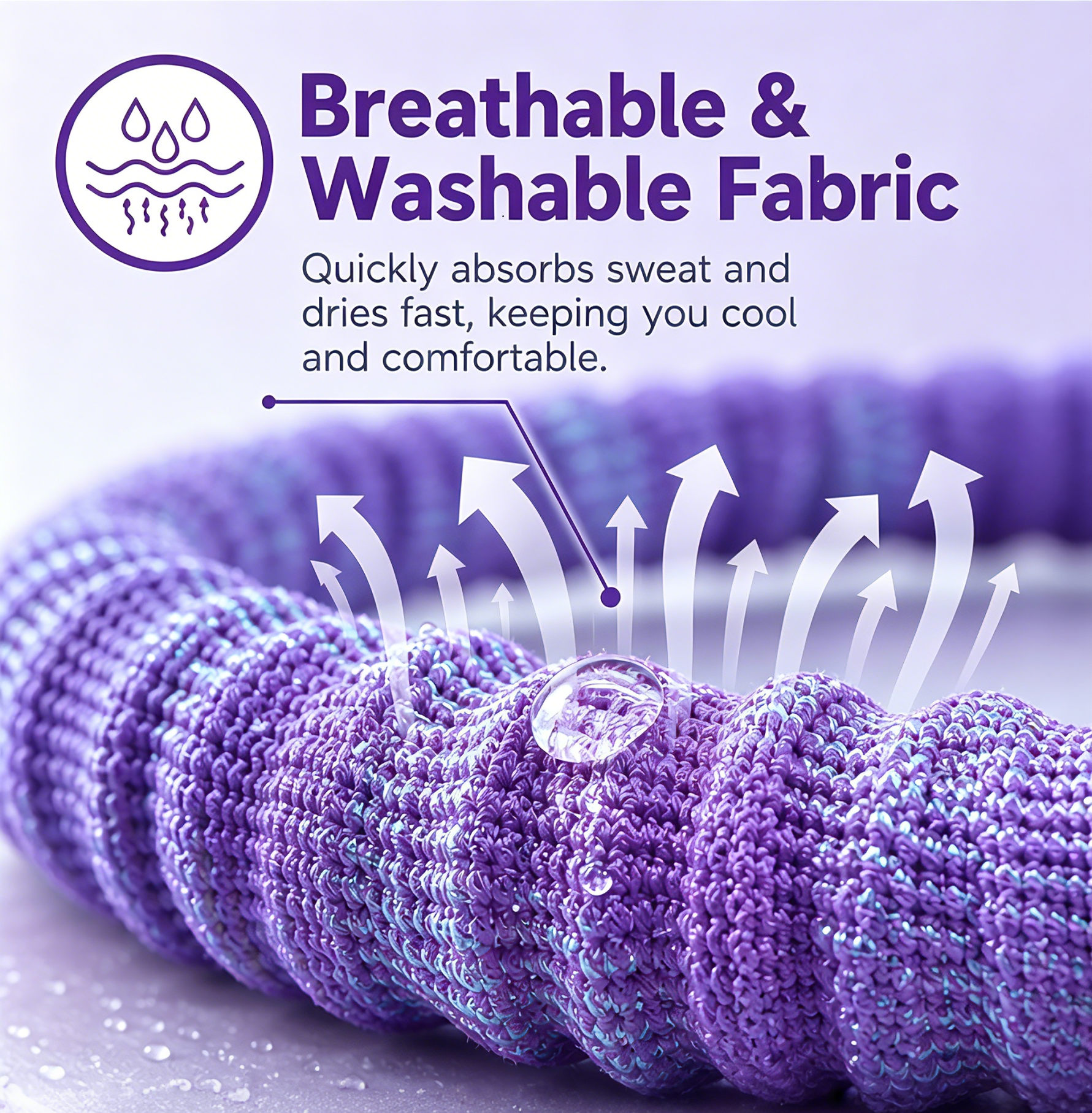 Fulala Plus™ - Soft Weighted Hoop (Lavender Purple)