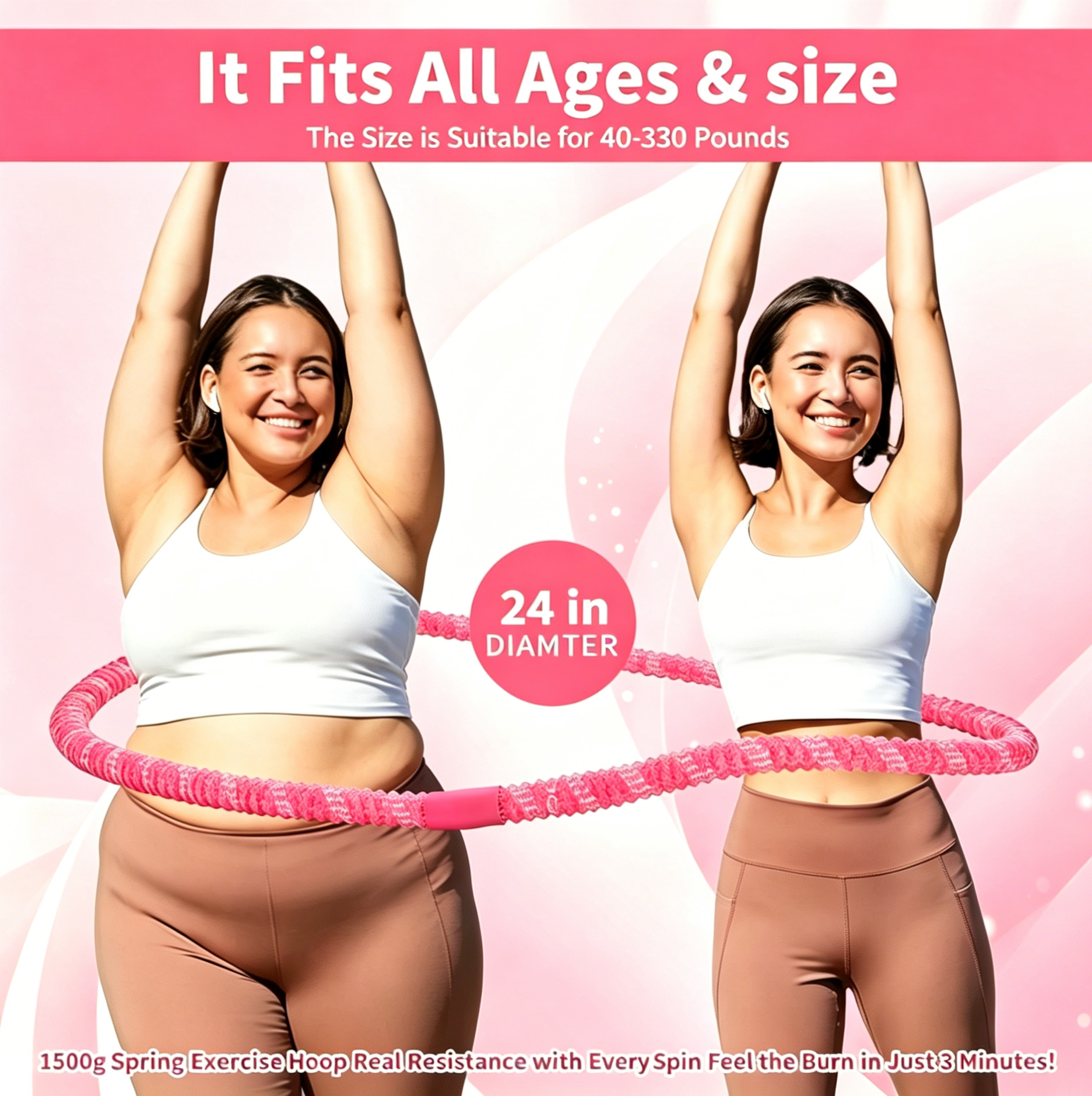 Fulala Plus™ - Soft Hoop (Soft Pink)