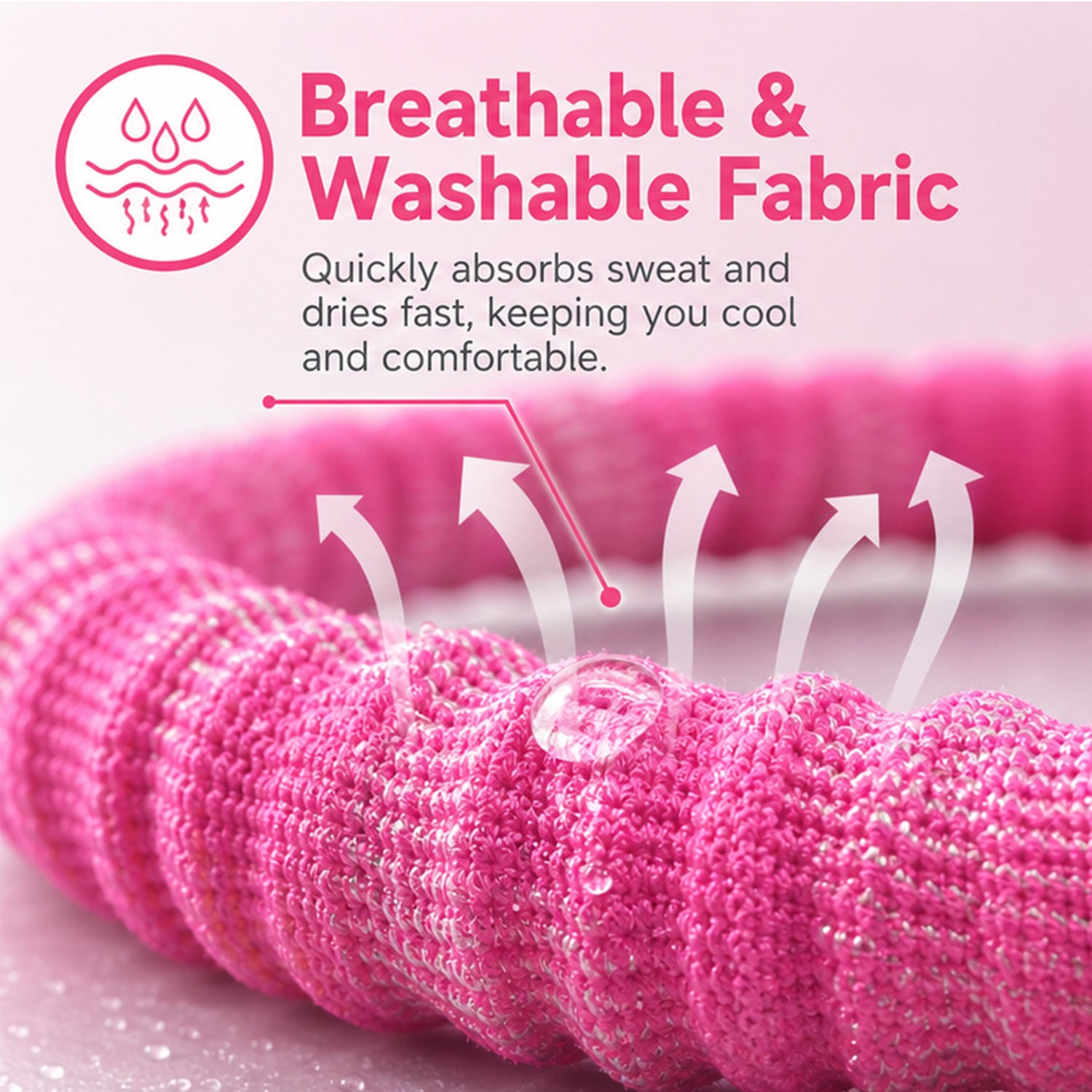 Fulala Plus™ - Soft Weighted Hoop (Soft Pink)